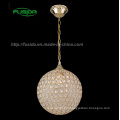 Lampe suspension pendentif en cristal à main légère